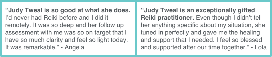 reiki testimonials